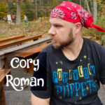 Cory Roman, puppeteer and voice actor.