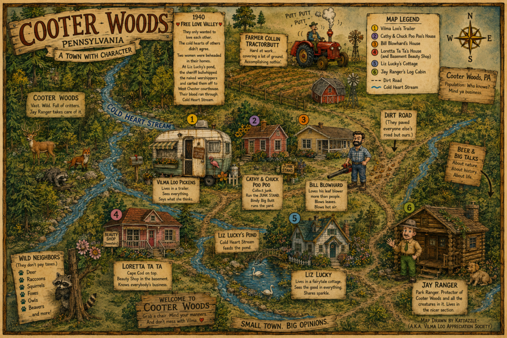 Cooter Woods Map
