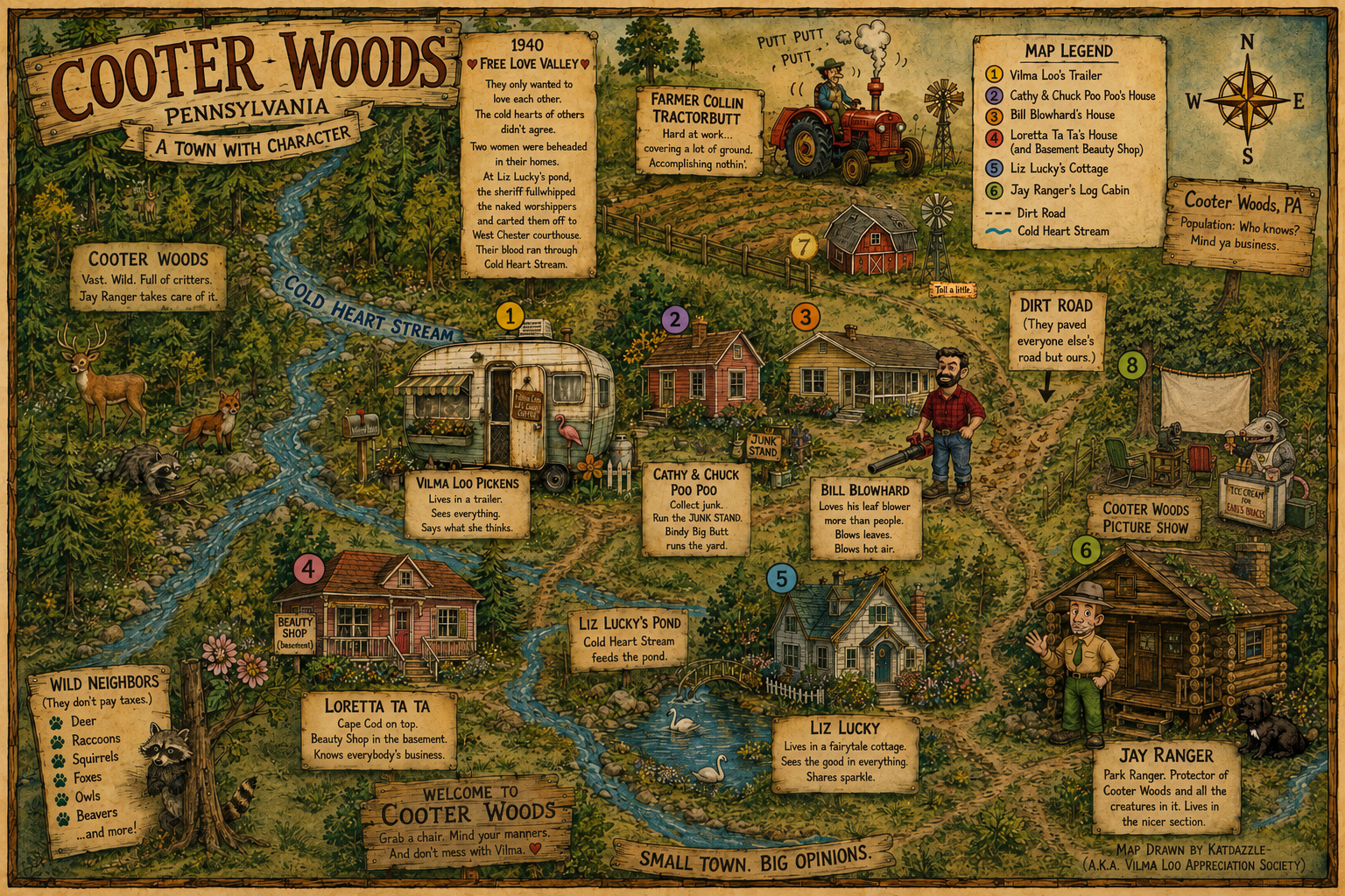 Cooter Woods interactive map